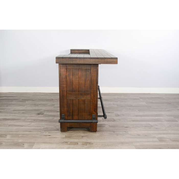 August Grove® Gridley 80'' Home Bar & Reviews Wayfair